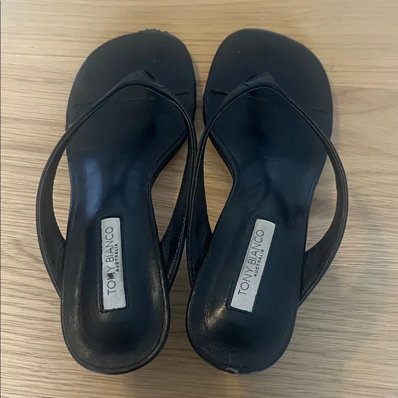 Tony Bianco leather slides - Picture 4 of 6